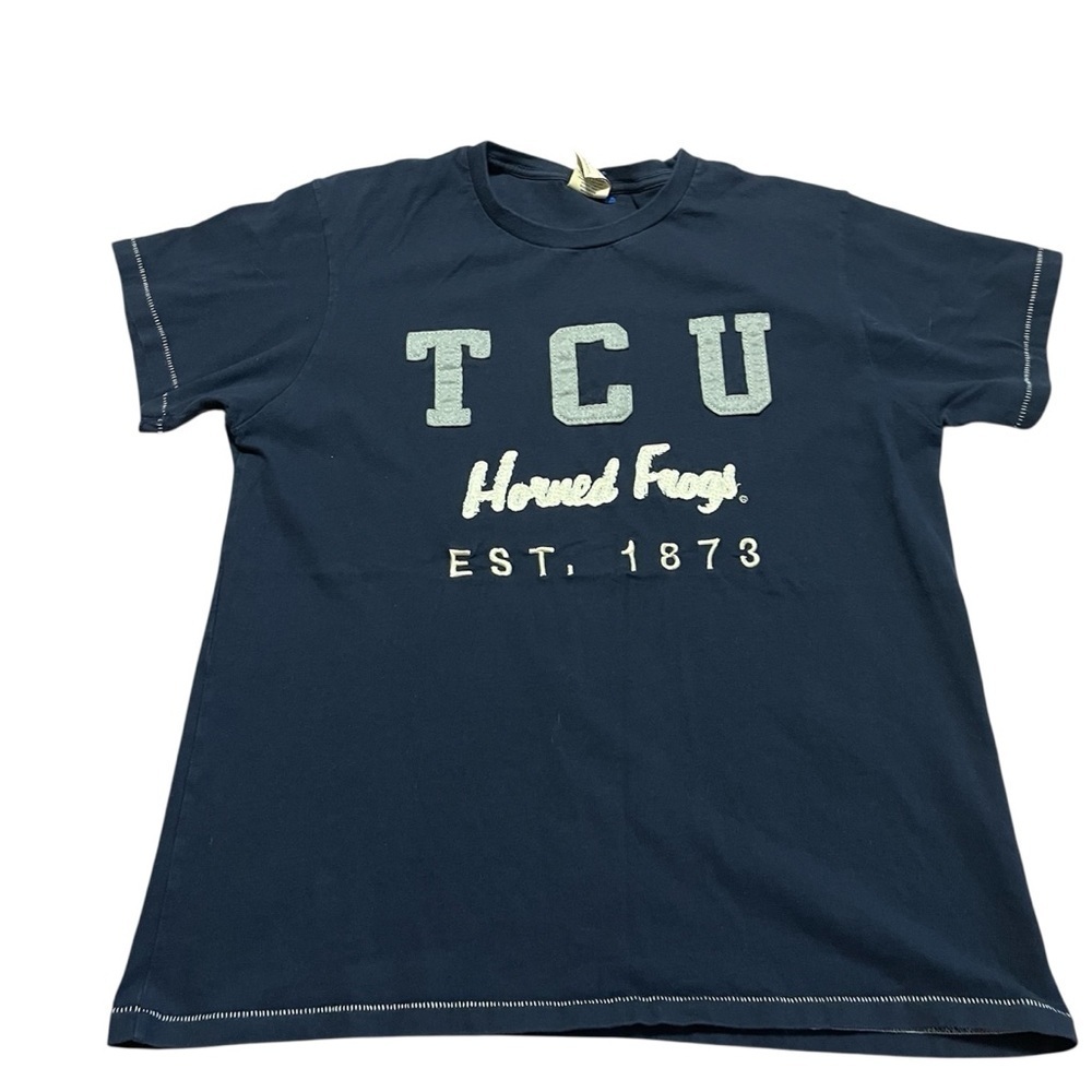 2000s League TCU Horned Frogs Tee Texas Christian University Size Large Vintage